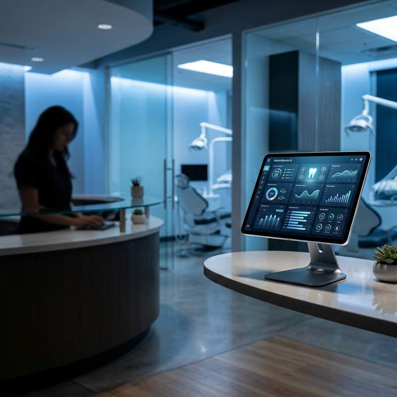 Cost comparison analysis between AI dental receptionist and human staffing.