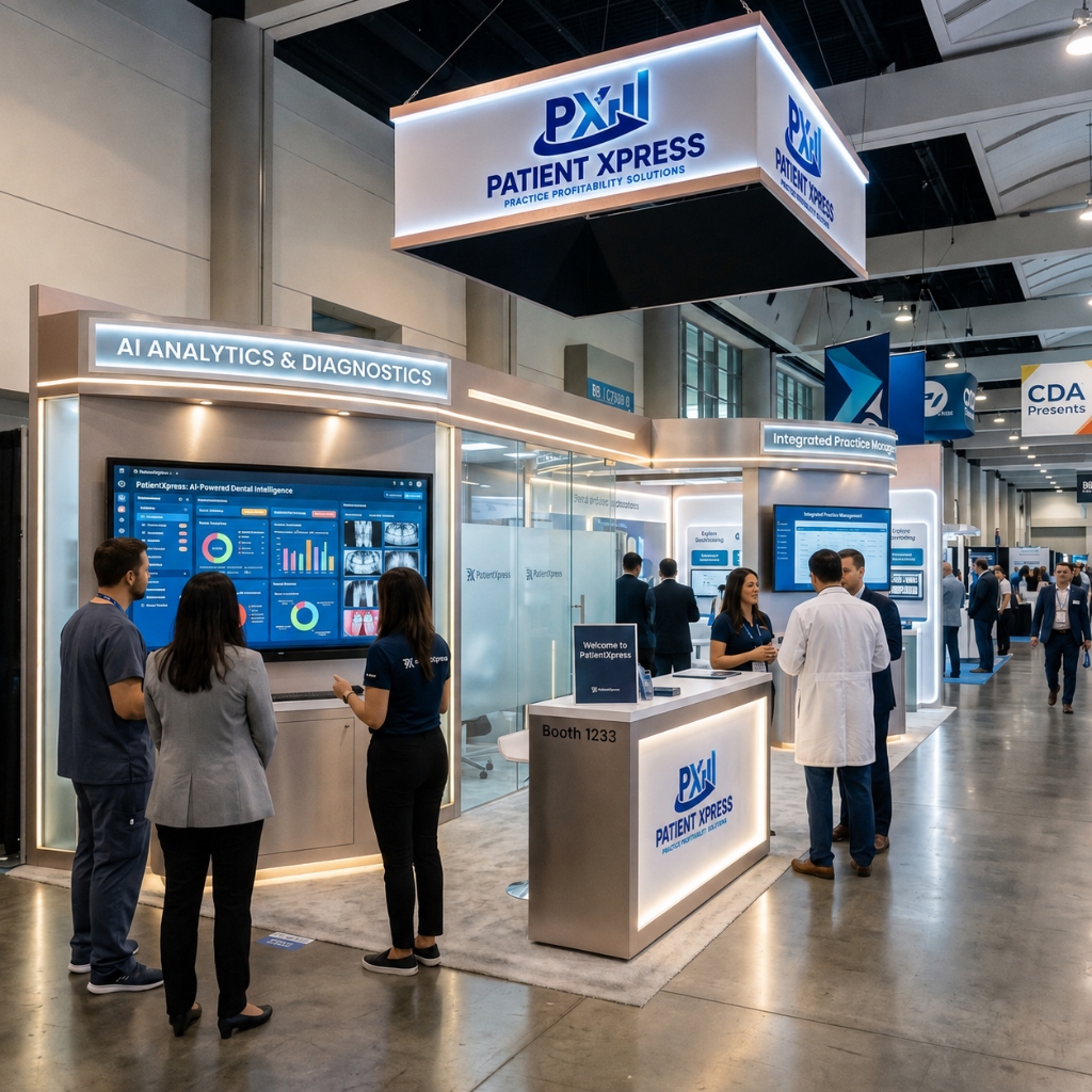 PatientXpress Booth at CDA Presents 2026