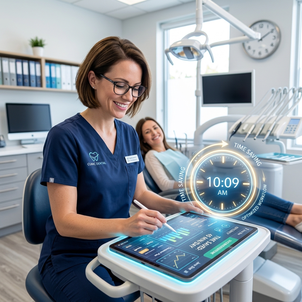 Provider saving time effectively using AI charting tools