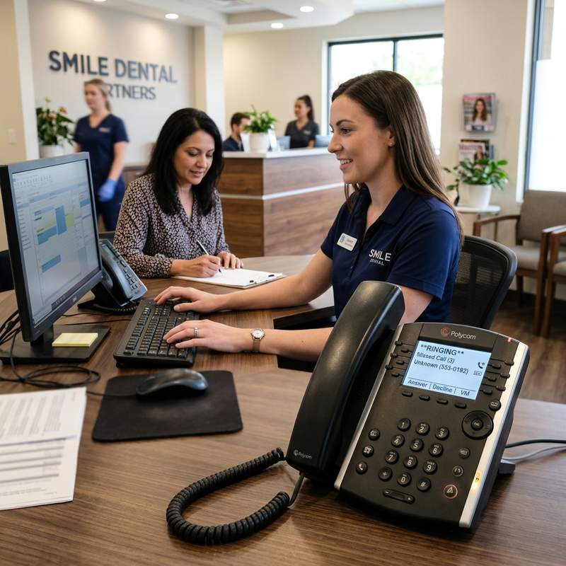 Answering every call is critical for dental practice revenue and patient satisfaction.