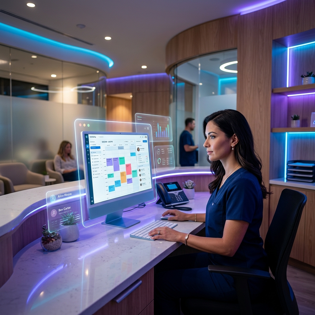 Dental Scheduling Software Interface
