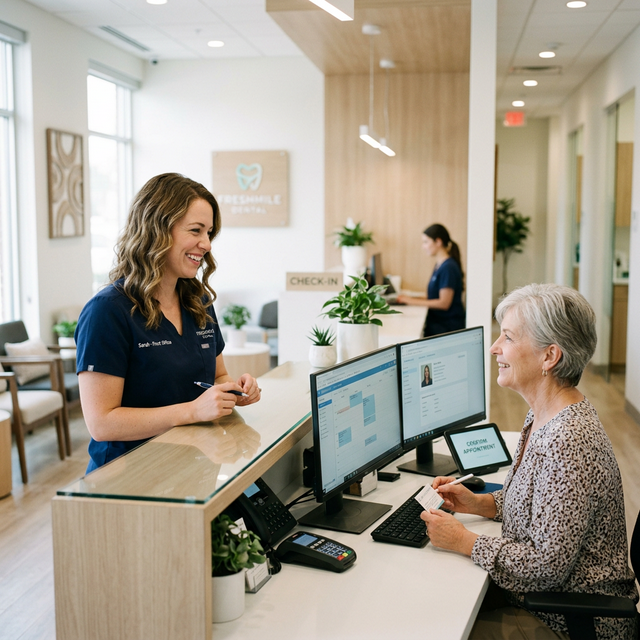 Dental Staff Smiling