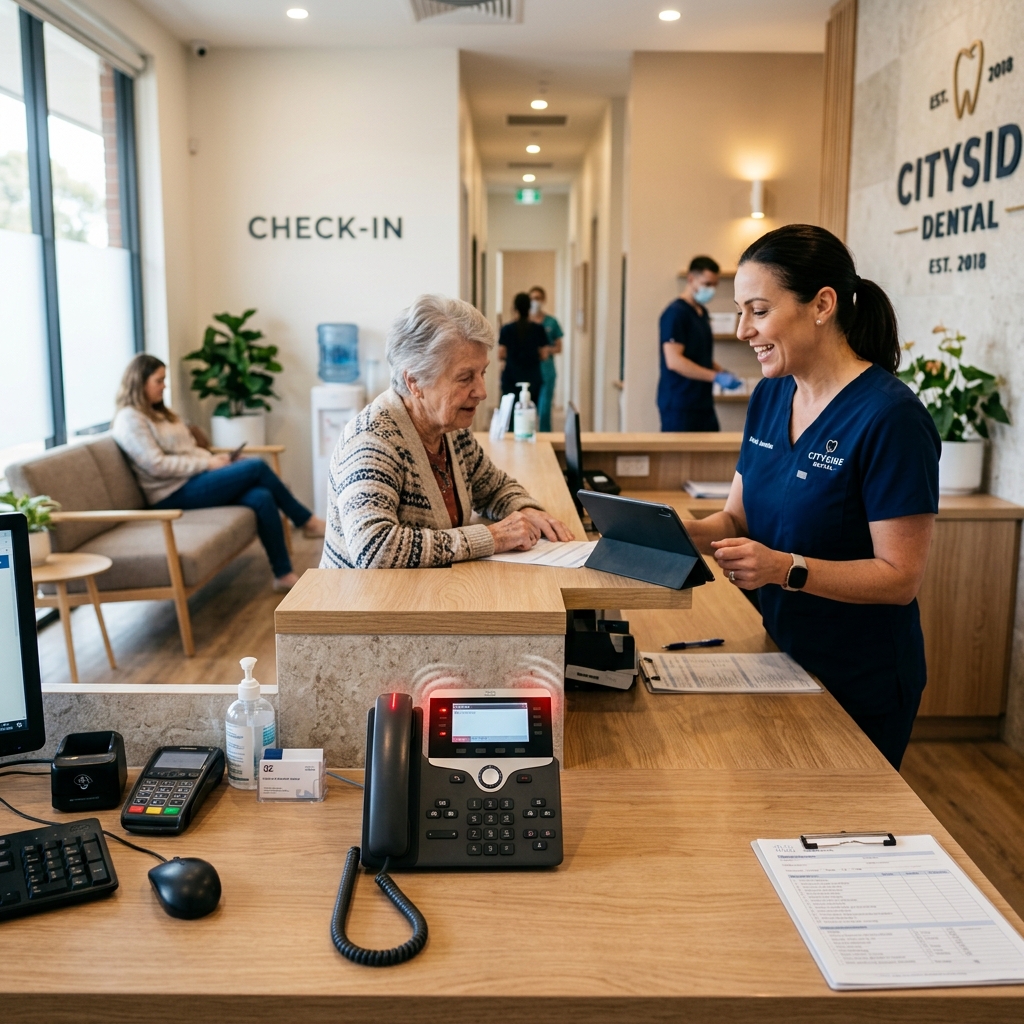 Dental Receptionist Missing Busy Phone Calls