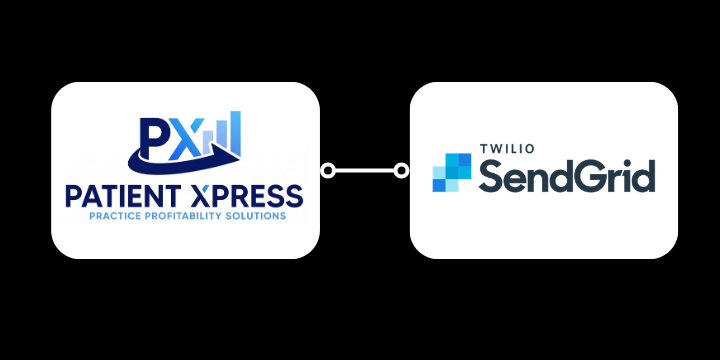 SendGrid dental integration with PatientXpress for email marketing, newsletters and patient communication
