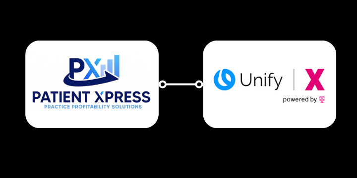Unify(by deutsche telekom) dental integration with PatientXpress for VoIP calling, secure communication and dental patient communication management